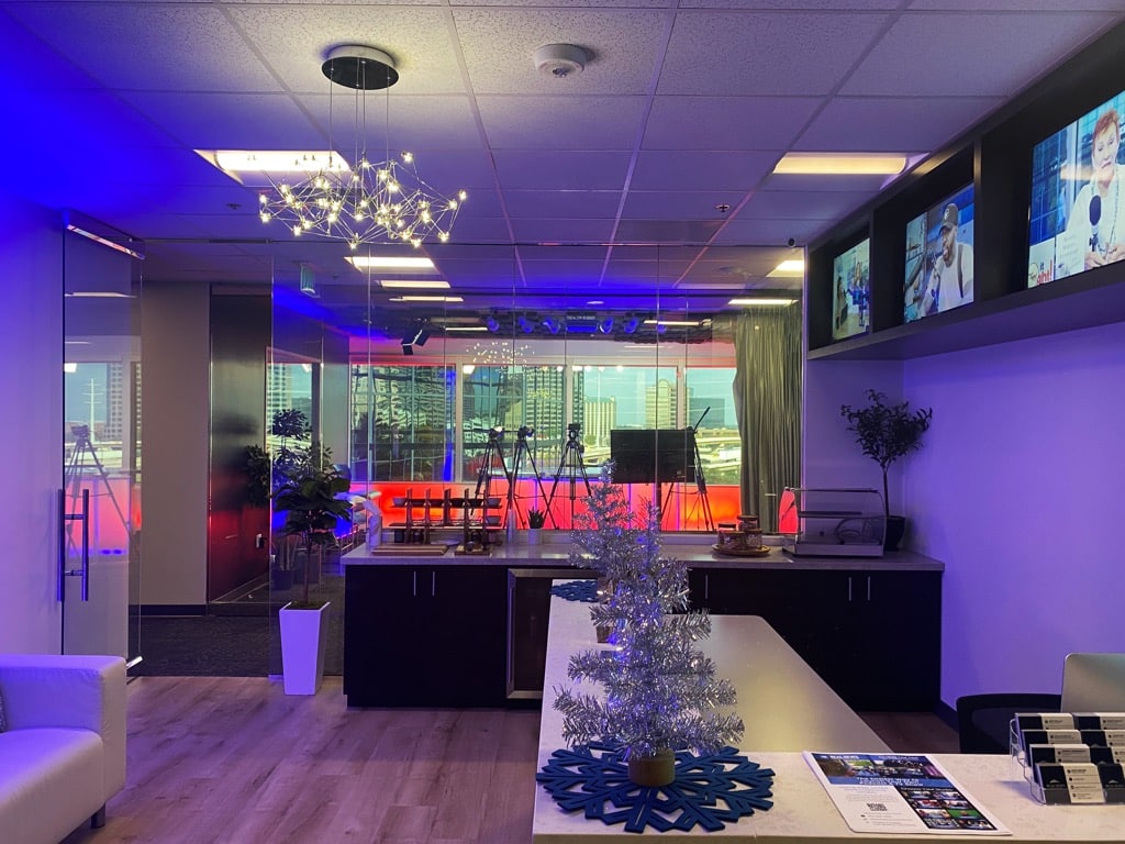 The Real News Public Relations Firm lobby